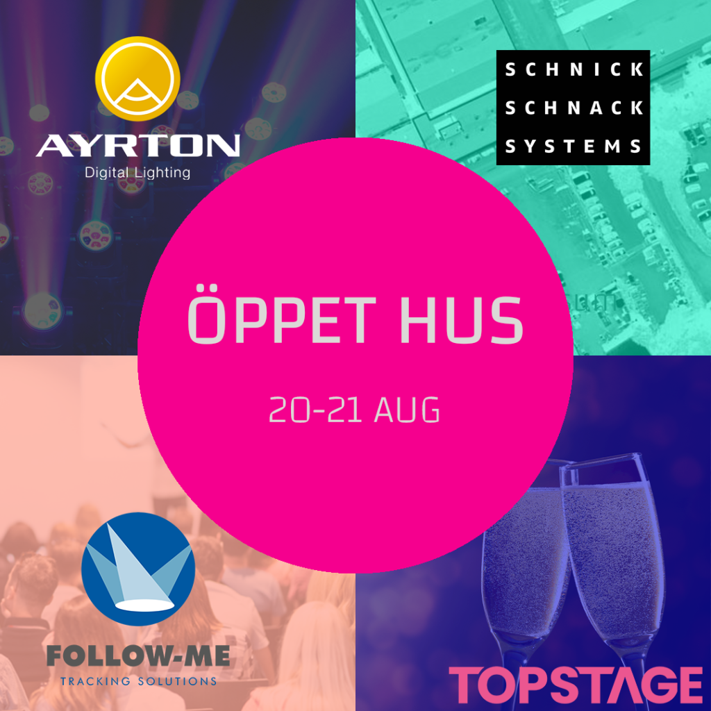 Topstage öppet Hus Leverantörer